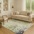 thumbnail image 1 of Addison Rugs Mayfield Premium Machine Washable Transitional Abstract Aloe Rectangle Rug, 3' x 5', 1 of 7