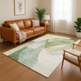 thumbnail image 1 of Addison Rugs Mayfield Premium Machine Washable Transitional Abstract Aloe Rectangle Rug, 8' x 10', 1 of 6