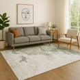 thumbnail image 1 of Addison Rugs Mayfield Premium Machine Washable Transitional Abstract Aloe Rectangle Rug, 8' x 10', 1 of 6