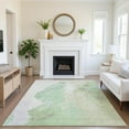 thumbnail image 1 of Addison Rugs Mayfield Premium Machine Washable Transitional Abstract Aloe Rectangle Rug, 8' x 10', 1 of 7