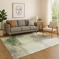 thumbnail image 1 of Addison Rugs Mayfield Premium Machine Washable Transitional Abstract Aloe Rectangle Rug, 9' x 12', 1 of 6