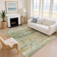 thumbnail image 1 of Addison Rugs Mayfield Premium Machine Washable Transitional Abstract Aloe Rectangle Rug, 9' x 12', 1 of 6