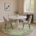 thumbnail image 1 of Addison Rugs Mayfield Premium Machine Washable Transitional Abstract Aloe Round Rug, 8' x 8', 1 of 6