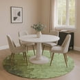 thumbnail image 1 of Addison Rugs Mayfield Premium Machine Washable Transitional Abstract Aloe Round Rug, 8' x 8', 1 of 6