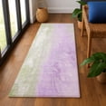 thumbnail image 1 of Addison Rugs Mayfield Premium Machine Washable Transitional Abstract Aloe Runner Rug, 2'3" x 7'6", 1 of 6