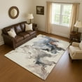 thumbnail image 1 of Addison Rugs Mayfield Premium Machine Washable Transitional Abstract Beige Rectangle Rug, 10' x 14', 1 of 7