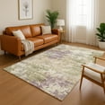thumbnail image 1 of Addison Rugs Mayfield Premium Machine Washable Transitional Abstract Beige Rectangle Rug, 10' X 14' Machine Washable Transitional Abstract Beige Oversized Sherpa Throw Blanket, 1 of 6