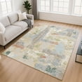 thumbnail image 1 of Addison Rugs Mayfield Premium Machine Washable Transitional Abstract Beige Rectangle Rug, 10' x 14', 1 of 6