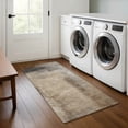 thumbnail image 1 of Addison Rugs Mayfield Premium Machine Washable Transitional Abstract Beige Runner Rug, 2'3" x 7'6", 1 of 6