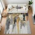 thumbnail image 1 of Addison Rugs Mayfield Premium Machine Washable Transitional Abstract Black Rectangle Rug, 8' x 10', 1 of 7