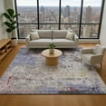 thumbnail image 1 of Addison Rugs Mayfield Premium Machine Washable Transitional Abstract Blue Rectangle Rug, 2'6" x 3'10", 1 of 7