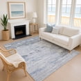 thumbnail image 1 of Addison Rugs Mayfield Premium Machine Washable Transitional Abstract Blue Rectangle Rug, 3' x 5', 1 of 6