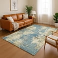 thumbnail image 1 of Addison Rugs Mayfield Premium Machine Washable Transitional Abstract Blue Rectangle Rug, 8' x 10', 1 of 6