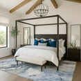thumbnail image 1 of Addison Rugs Mayfield Premium Machine Washable Transitional Abstract Blue Rectangle Rug, 9' x 12', 1 of 7