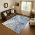 thumbnail image 1 of Addison Rugs Mayfield Premium Machine Washable Transitional Abstract Blue Rectangle Rug, 9' x 12', 1 of 7