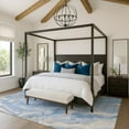 thumbnail image 1 of Addison Rugs Mayfield Premium Machine Washable Transitional Abstract Blue Rectangle Rug, 9' x 12', 1 of 7