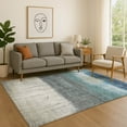 thumbnail image 1 of Addison Rugs Mayfield Premium Machine Washable Transitional Abstract Blue Rectangle Rug, 9' x 12', 1 of 6