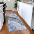 thumbnail image 1 of Addison Rugs Mayfield Premium Machine Washable Transitional Abstract Blue Runner Rug, 2'3" x 7'6", 1 of 6