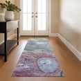thumbnail image 1 of Addison Rugs Mayfield Premium Machine Washable Transitional Abstract Blue Runner Rug, 2'3" x 7'6", 1 of 6