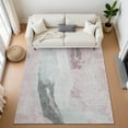 thumbnail image 1 of Addison Rugs Mayfield Premium Machine Washable Transitional Abstract Blush Rectangle Rug, 2'6" x 3'10", 1 of 7