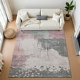 thumbnail image 1 of Addison Rugs Mayfield Premium Machine Washable Transitional Abstract Blush Rectangle Rug, 3' x 5', 1 of 7