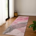 thumbnail image 1 of Addison Rugs Mayfield Premium Machine Washable Transitional Abstract Blush Runner Rug, 2'3" x 7'6", 1 of 6