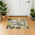 thumbnail image 1 of Addison Rugs Mayfield Premium Machine Washable Transitional Abstract Brown Rectangle Rug, 1'8" x 2'6", 1 of 6