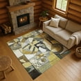 thumbnail image 1 of Addison Rugs Mayfield Premium Machine Washable Transitional Abstract Brown Rectangle Rug, 2'6" x 3'10", 1 of 7