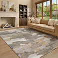 thumbnail image 1 of Addison Rugs Mayfield Premium Machine Washable Transitional Abstract Brown Rectangle Rug, 3' x 5', 1 of 8