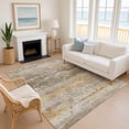 thumbnail image 1 of Addison Rugs Mayfield Premium Machine Washable Transitional Abstract Brown Rectangle Rug, 5' x 7'6", 1 of 6