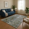 thumbnail image 1 of Addison Rugs Mayfield Premium Machine Washable Transitional Abstract Brown Rectangle Rug, 9' x 12', 1 of 7