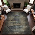 thumbnail image 1 of Addison Rugs Mayfield Premium Machine Washable Transitional Abstract Coffee Rectangle Rug, 3' x 5', 1 of 6
