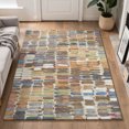 thumbnail image 1 of Addison Rugs Mayfield Premium Machine Washable Transitional Abstract Copper Rectangle Rug, 3' x 5', 1 of 6