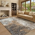 thumbnail image 1 of Addison Rugs Mayfield Premium Machine Washable Transitional Abstract Copper Rectangle Rug, 9' x 12', 1 of 8