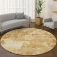 thumbnail image 1 of Addison Rugs Mayfield Premium Machine Washable Transitional Abstract Copper Round Rug, 8' x 8', 1 of 6