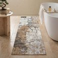 thumbnail image 1 of Addison Rugs Mayfield Premium Machine Washable Transitional Abstract Copper Runner Rug, 2'3" x 7'6", 1 of 8