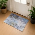 thumbnail image 1 of Addison Rugs Mayfield Premium Machine Washable Transitional Abstract Denim Rectangle Rug, 1'8" x 2'6", 1 of 6