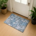 thumbnail image 1 of Addison Rugs Mayfield Premium Machine Washable Transitional Abstract Denim Rectangle Rug, 1'8" x 2'6", 1 of 6