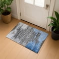 thumbnail image 1 of Addison Rugs Mayfield Premium Machine Washable Transitional Abstract Denim Rectangle Rug, 1'8" x 2'6", 1 of 6