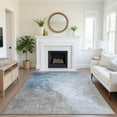 thumbnail image 1 of Addison Rugs Mayfield Premium Machine Washable Transitional Abstract Denim Rectangle Rug, 2'6" x 3'10", 1 of 7