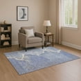 thumbnail image 1 of Addison Rugs Mayfield Premium Machine Washable Transitional Abstract Denim Rectangle Rug, 2'6" x 3'10", 1 of 7