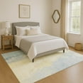 thumbnail image 1 of Addison Rugs Mayfield Premium Machine Washable Transitional Abstract Denim Rectangle Rug, 3' x 5', 1 of 7