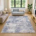 thumbnail image 1 of Addison Rugs Mayfield Premium Machine Washable Transitional Abstract Denim Rectangle Rug, 9' x 12', 1 of 6