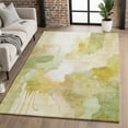 thumbnail image 1 of Addison Rugs Mayfield Premium Machine Washable Transitional Abstract Fern Rectangle Rug, 5' x 7'6", 1 of 6