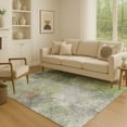 thumbnail image 1 of Addison Rugs Mayfield Premium Machine Washable Transitional Abstract Fern Rectangle Rug, 9' x 12', 1 of 7
