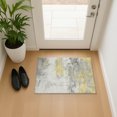 thumbnail image 1 of Addison Rugs Mayfield Premium Machine Washable Transitional Abstract Gold Rectangle Rug, 1'8" x 2'6", 1 of 6