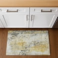 thumbnail image 1 of Addison Rugs Mayfield Premium Machine Washable Transitional Abstract Gold Rectangle Rug, 1'8" x 2'6", 1 of 6