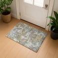 thumbnail image 1 of Addison Rugs Mayfield Premium Machine Washable Transitional Abstract Gold Rectangle Rug, 1'8" x 2'6", 1 of 6