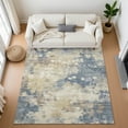 thumbnail image 1 of Addison Rugs Mayfield Premium Machine Washable Transitional Abstract Gold Rectangle Rug, 8' x 10', 1 of 7