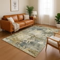 thumbnail image 1 of Addison Rugs Mayfield Premium Machine Washable Transitional Abstract Gray Rectangle Rug, 10' x 14', 1 of 6